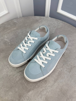 Кеды Hermes Quicker Sneaker Light Blue Suede