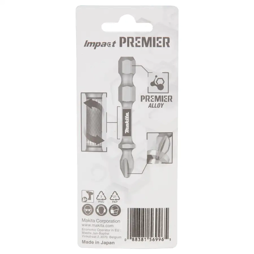 Насадка PZ2х50 мм Impact Premier Makita E-03305