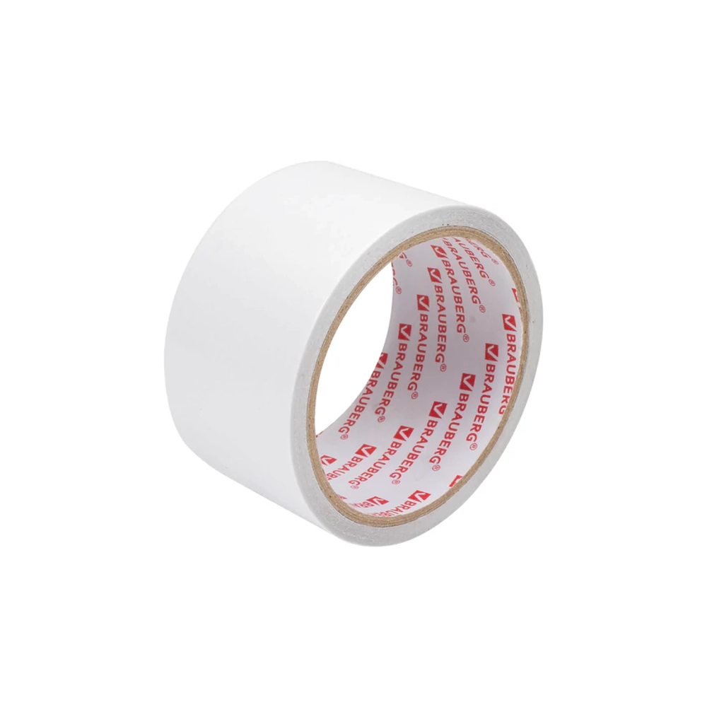 Скотч 2-х ст. 50*8м BRAUBERG на полипропилене, 90 микрон 600481