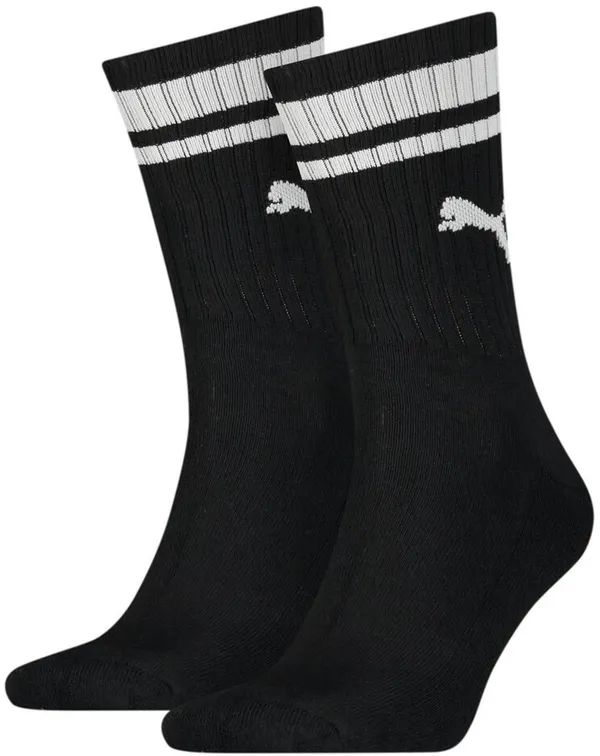 Носки (2 пары) взрослые PUMA CREW HERITAGE STRIPE 2P UNISEX