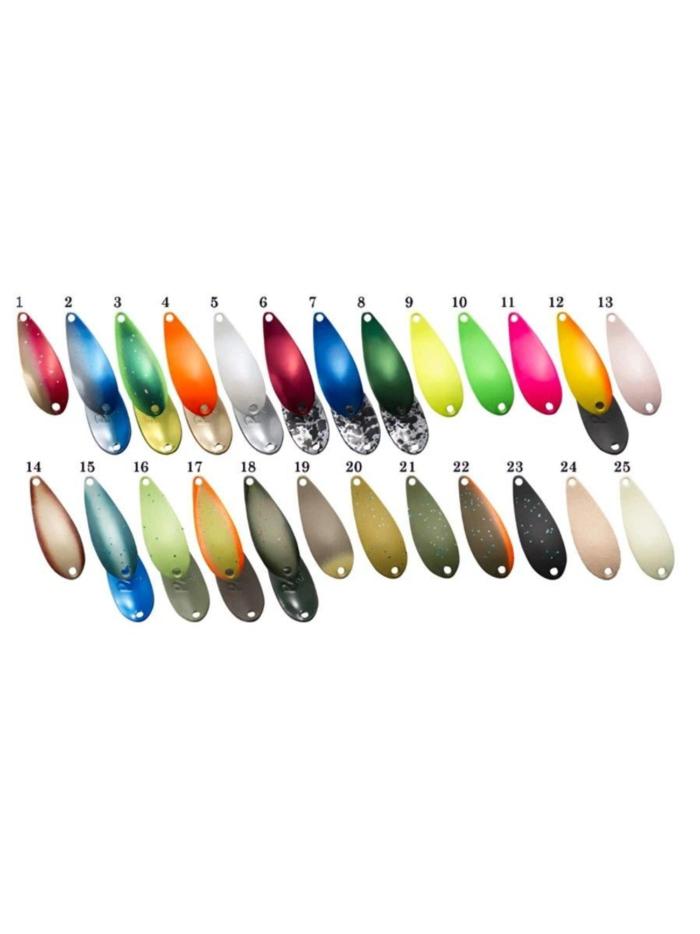 Блесна колеблющаяся FOREST PAL 2016 color, 20мм, 1.6г, цвет #16