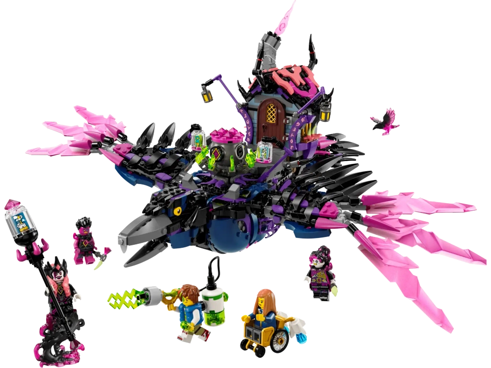 Конструктор LEGO DREAMZzz 71478 Полуночный ворон, который никогда не был ведьминым