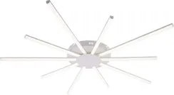 Люстра потолочная светодиодная Rilon 6537-5+5 WT, 160 Вт, белая