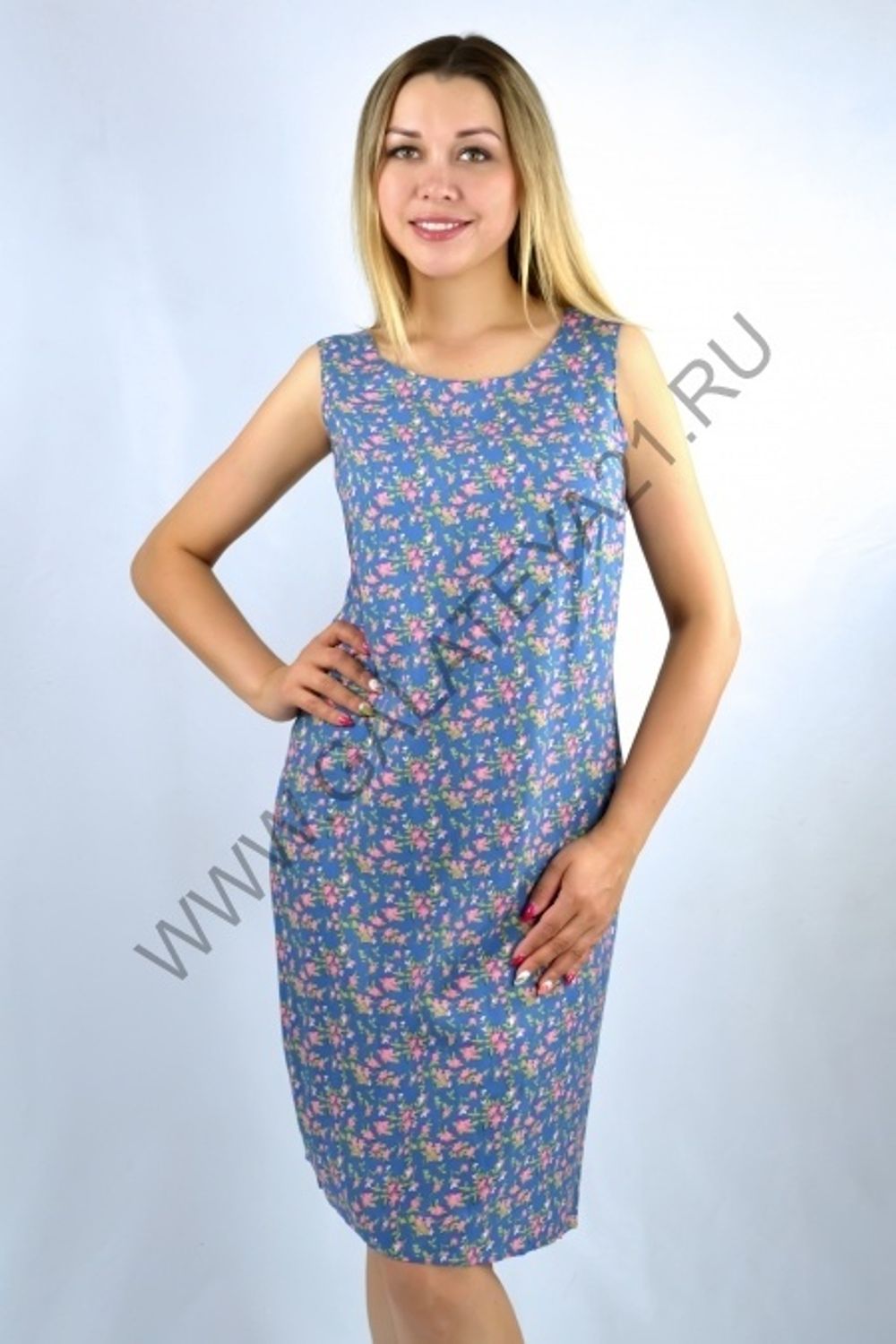 Платье летнее из штапеля