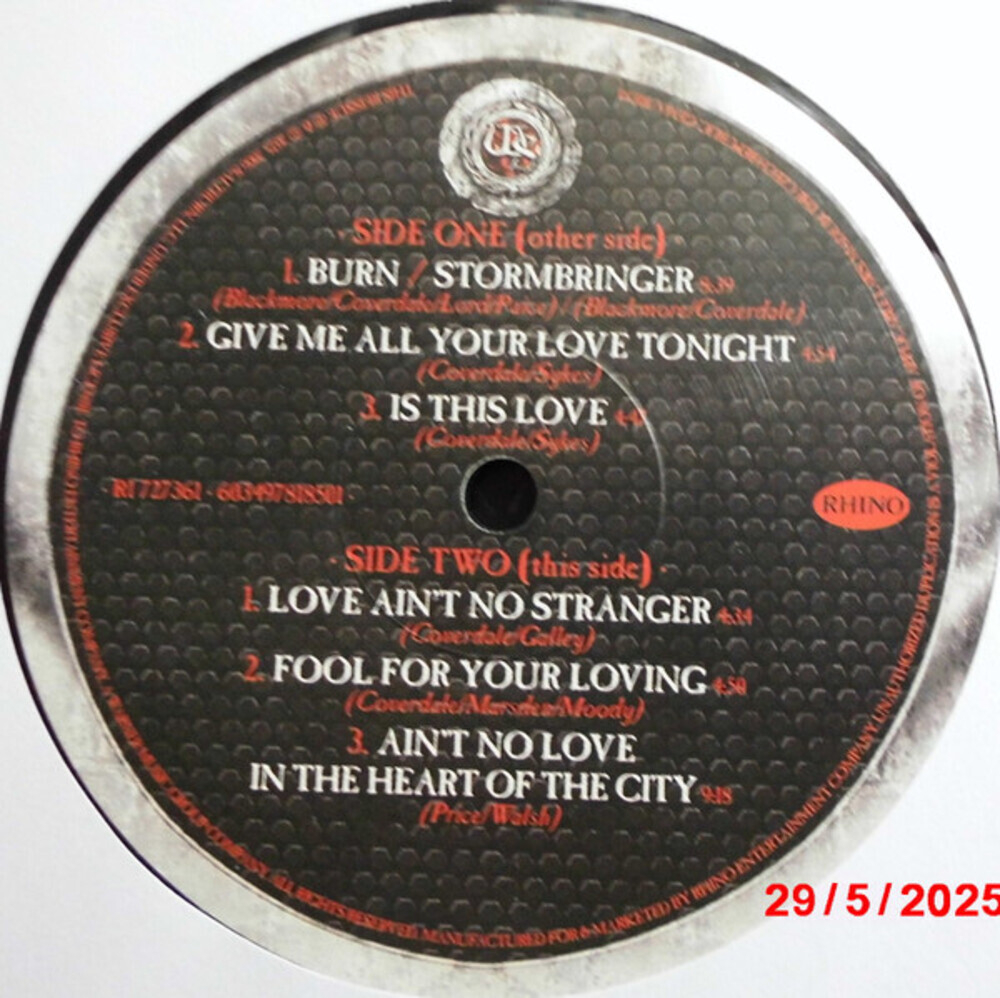 Whitesnake / Live In The Still Of The Night (2LP)