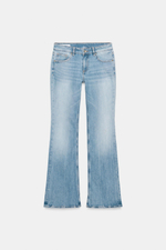 ДЖИНСЫ TRF BOOTCUT С НИЗКОЙ ПОСАДКОЙ — ZARA