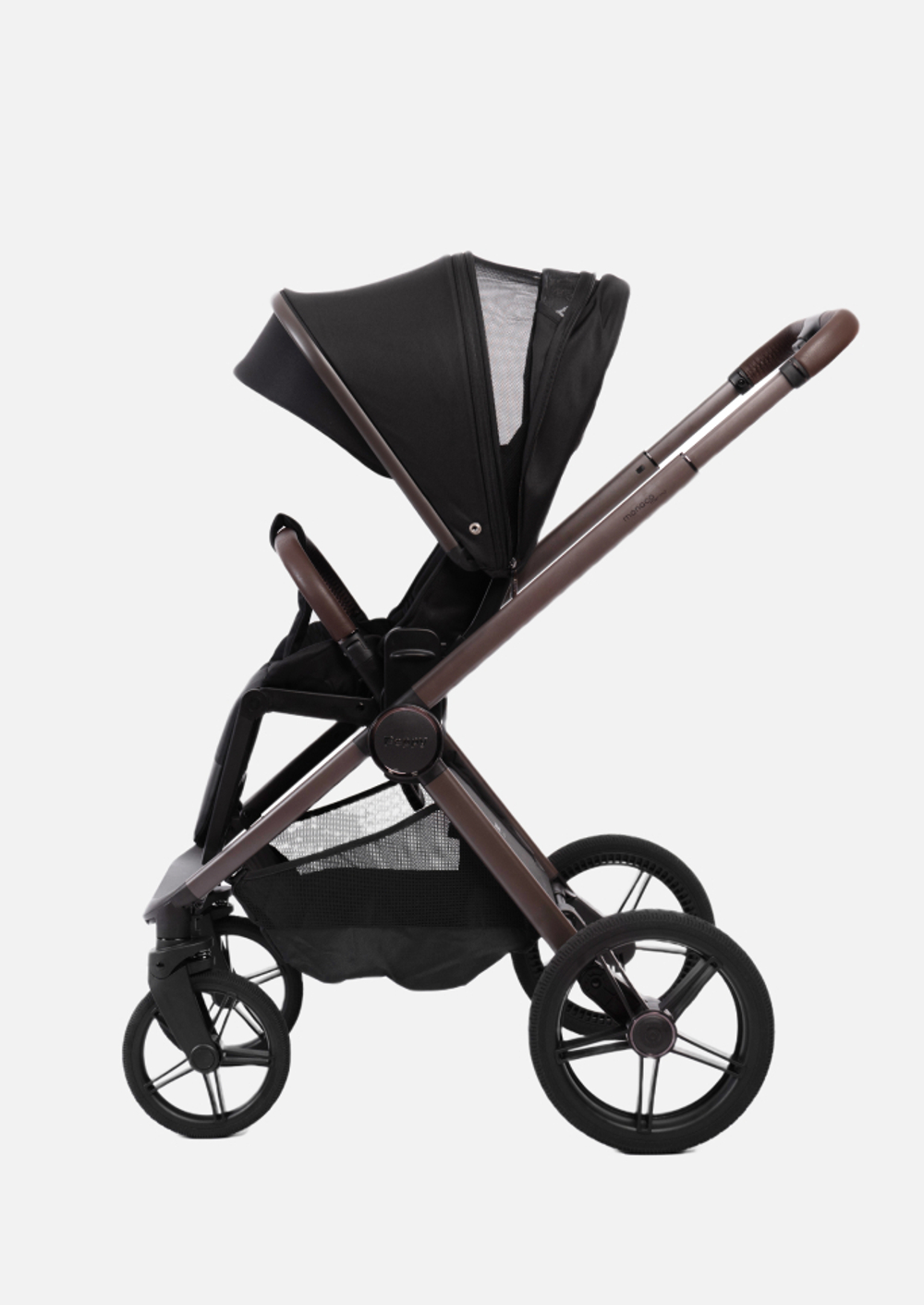 Peppy Коляска детская Soho 2 в 1 Black Черный