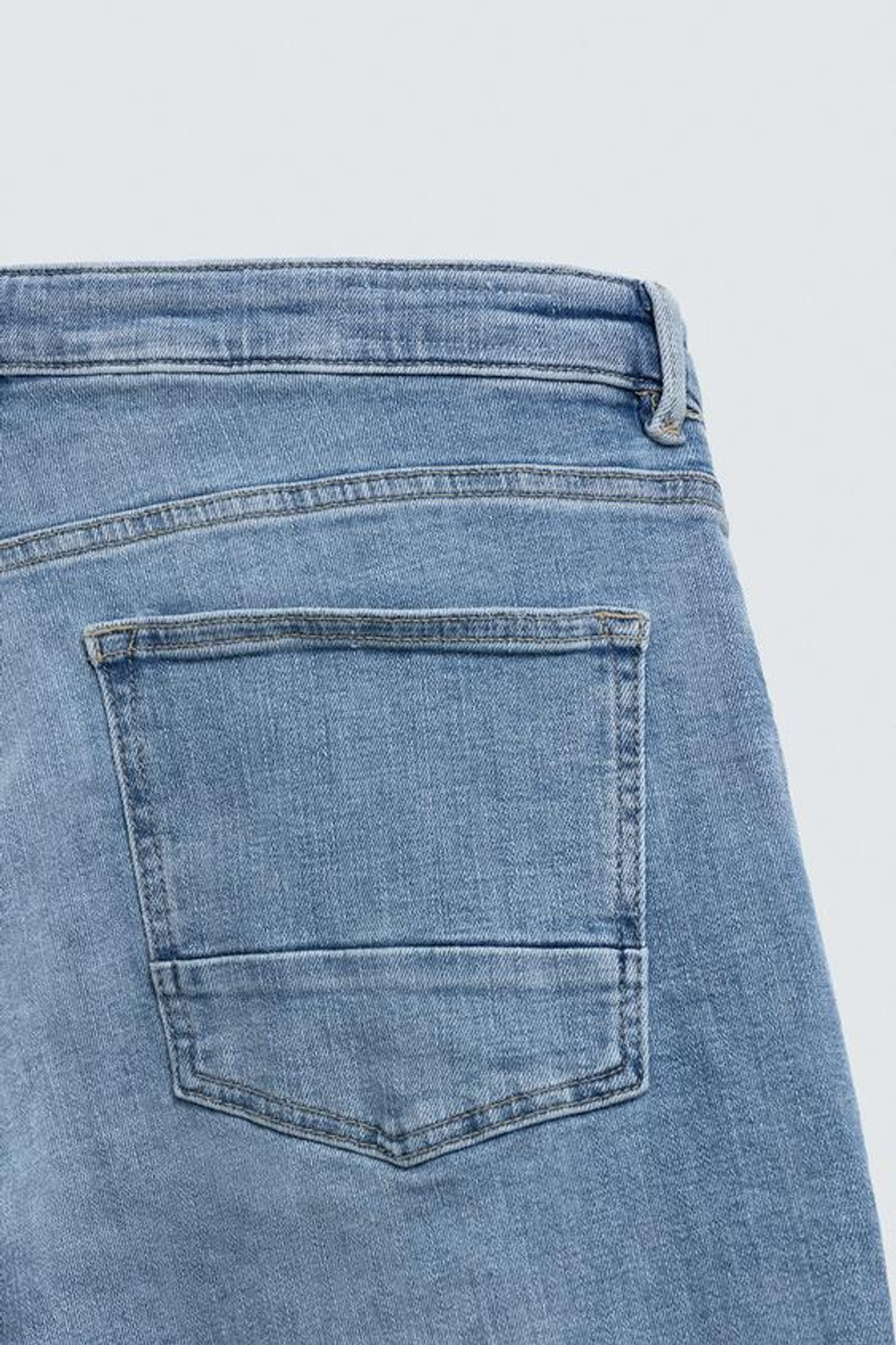 ZARA ДЖИНСЫ SKINNY FIT, ГОЛУБОЙ