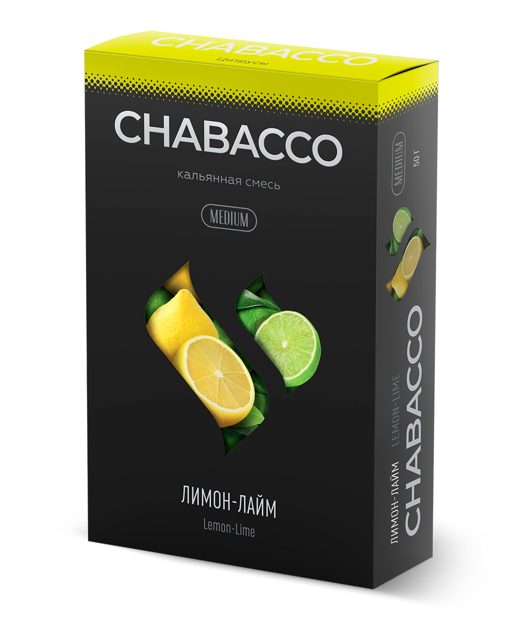 Chabacco Medium - Lemon-Lime (50г)
