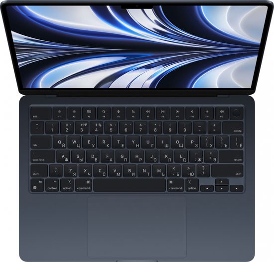Apple  MacBook Air 13.6" 2022 M2(8c CPU, 10c GPU) 16GB 256GB "полуночный черный"