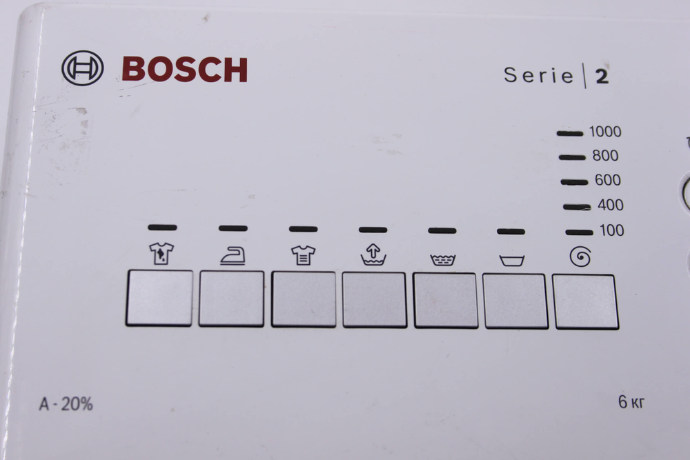 Панель стиральной машины Bosch Serie 2 WOR20155OE