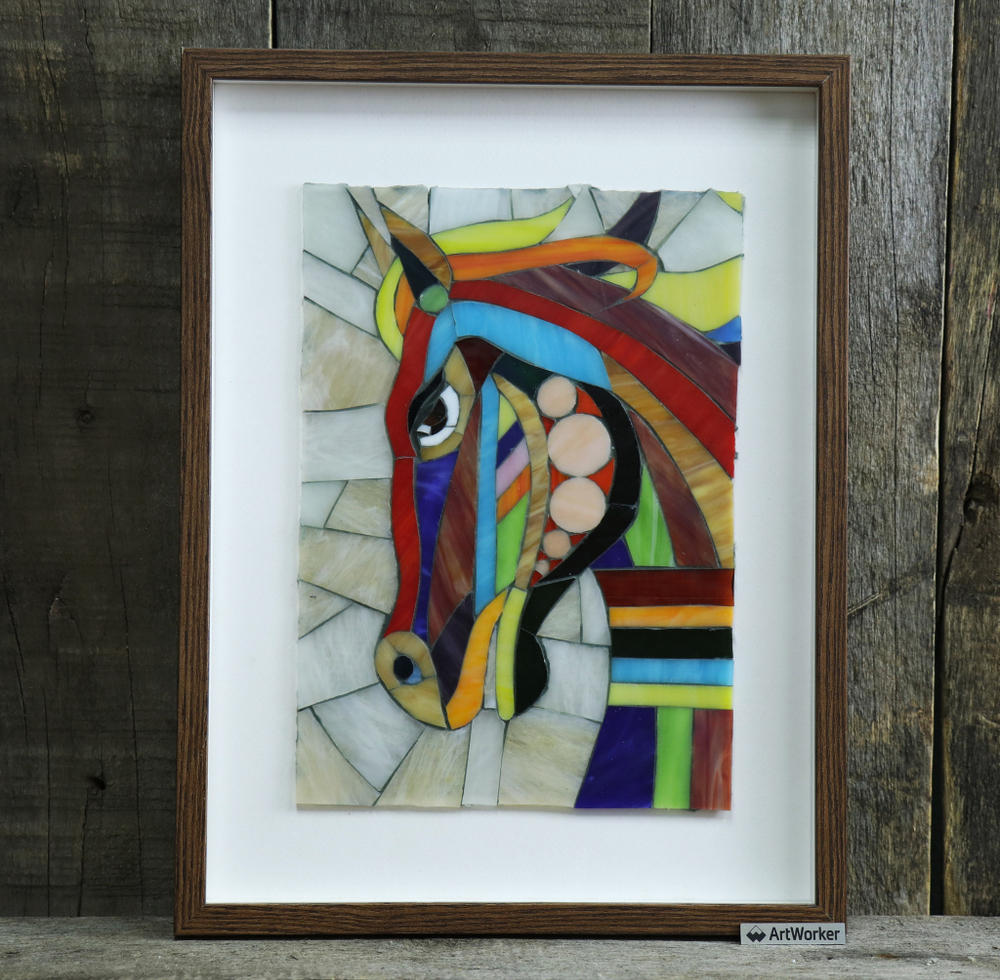 Цветное полупрозрачное стекло для витража Juying Stained Glass S3-31P ArtWorker