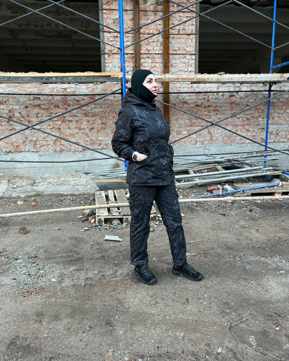 ЖЕНСКАЯ ГОРКА «ВАЛЬКИРИЯ»/ЧЁРНЫЙ ПИТОН/ОСЕНЬ-ЗИМА