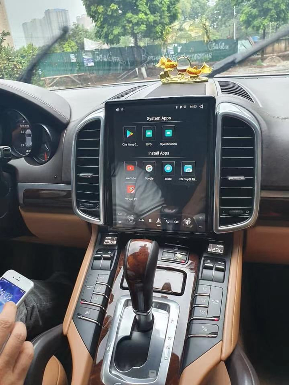 Установочный комплект для PORSCHE CAYENNE 2011-2017  KUBERG NH-1004