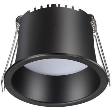 Светильник встраиваемый светодиодный 6W 4000K 358898 черный Tran Novotech