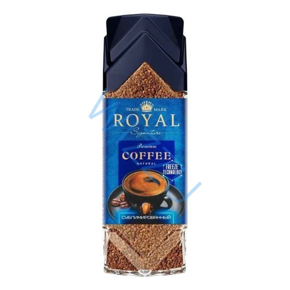Кофе сублимированный ROYAL Signature с каскарой ст/б 250*12