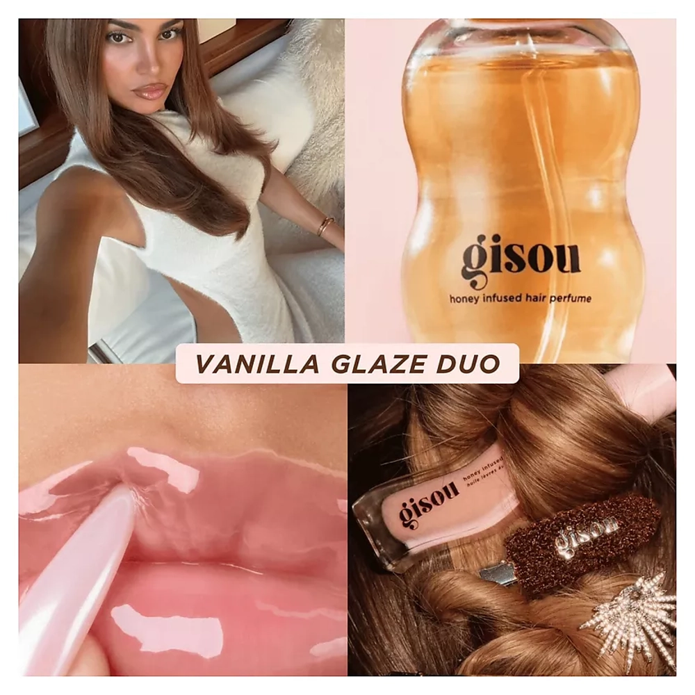 GISOU Парфюмированный мист для волос Vanilla Glaze
