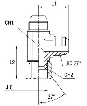 Соединение PNL JIC 3/4