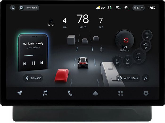 Магнитола для Mitsubishi Delica D5 2019+ - Teyes CC4-PRO монитор 13" 2K QLED на Android 13, Быстрейшая, Snapdragon 778G, ИИ, CarPlay, DSP, 4G SIM-слот