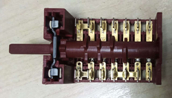 Переключатель духовки 7-поз., шток-23mm,16(4)A 250V