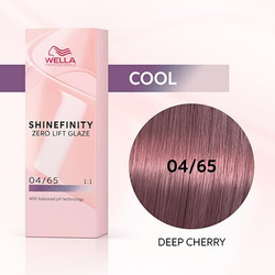 Wella Shinefinity 04/65 Гель-крем краска Темная Вишня