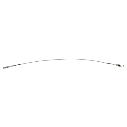 Поводок стальной 1х7, 25см, Green coated (100шт/уп)