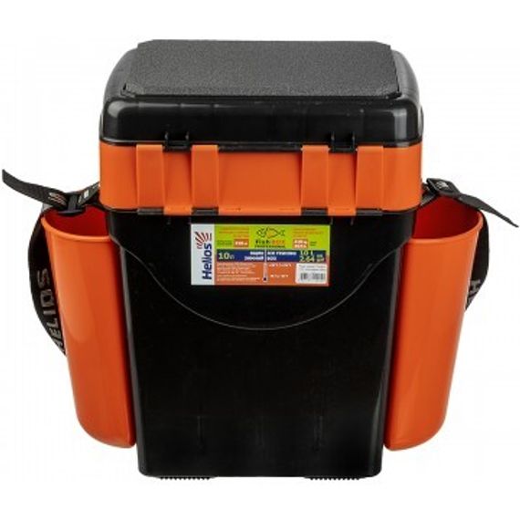 Ящик зимний Helios "FishBox" (10л) оранжевый