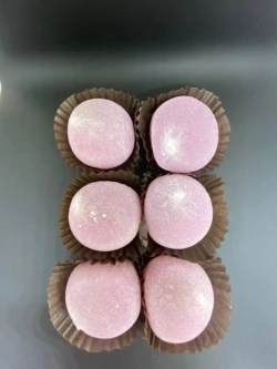 Пирожное Моти (Mochi) с начинкой из Таро ( сладкая картошка)