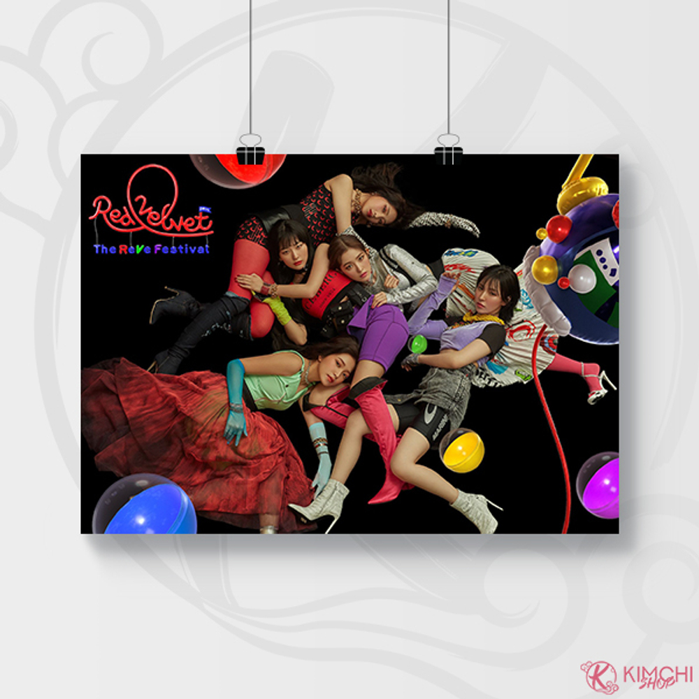 Постер А4 - RED VELVET - The Re Ve Festival