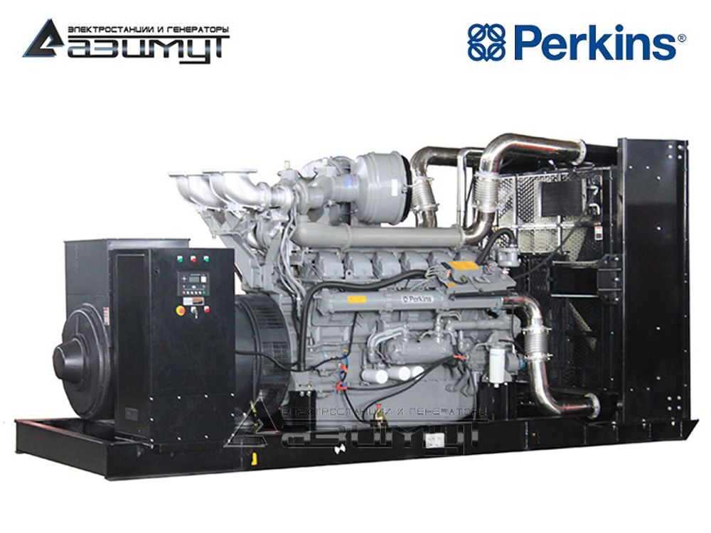 Дизельный генератор Азимут АД-1200С-Т400-1РМ18UK Perkins