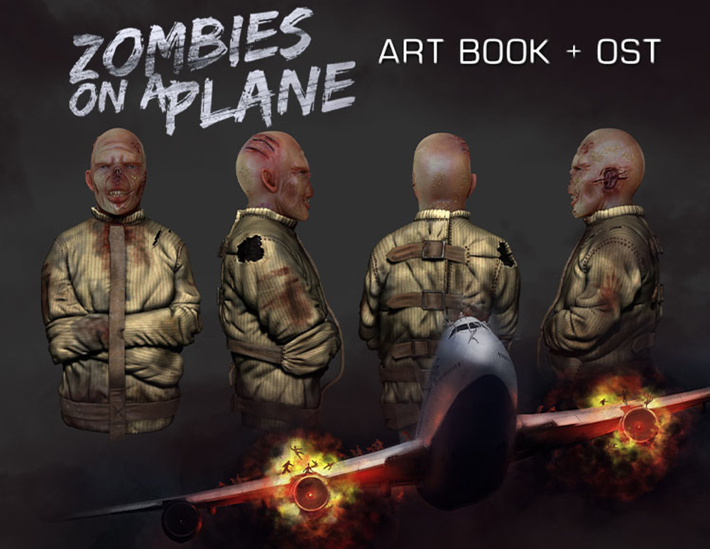Zombies on a Plane - Digital Art Book + OST (для ПК, цифровой код доступа)
