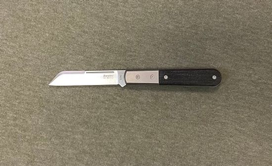 Складной нож Lion Steel "BARLOW Dom" L/CK0115 EB c клинком из стали Böhler M390 Microclean®, рукоять титан / дерево (Ebony)