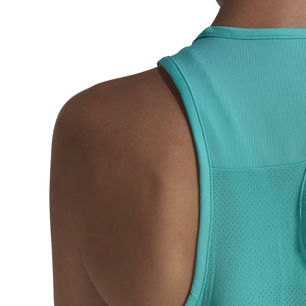 Женская теннисная майка adidas Big Logo Tank Top Women - Turquoise