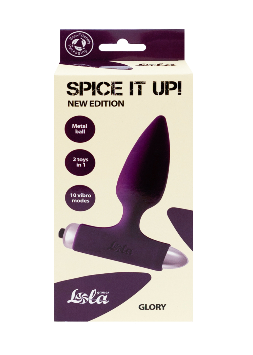 Lola games Spice it up New Edition Glory - Анальная пробка с вибрацией