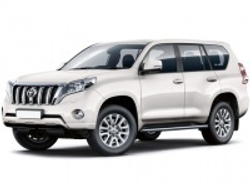 Автоковрики для Toyota Land Cruiser Prado 150, 7 мест (2009-->)