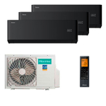 Мультисплит система на 3 комнаты Hisense AMS-09UW4RYCHB00(B) x 3 / AMW3-18U4RJC