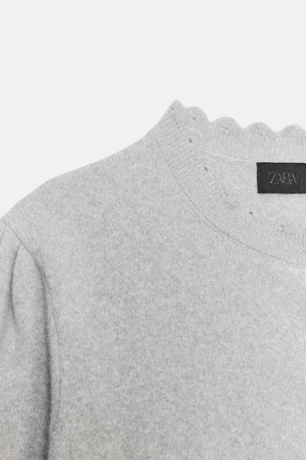 ТРИКОТАЖНЫЙ КАРДИГАН С КОРОТКИМ РУКАВОМ — ZARA