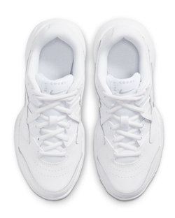 Детские теннисные кроссовки Nike Jr Court Lite 2 - white/metallic silver