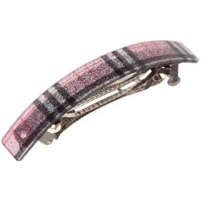 Заколка автомат «Women's style - Арья», 9*1см, микс 6 цветов