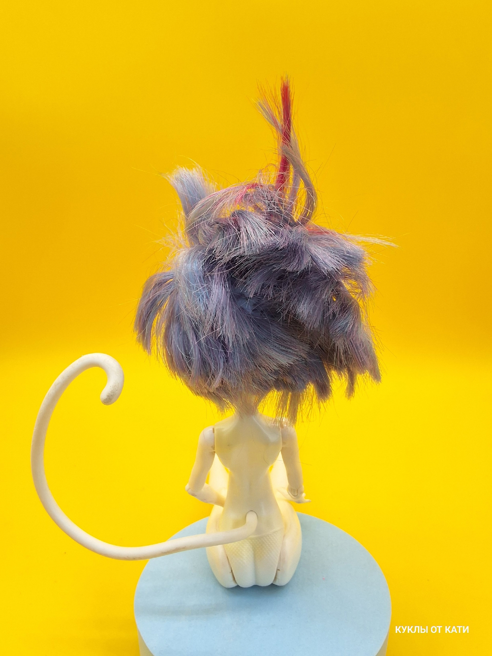 Кукла Монстр Хай винтаж кукла Кэтрин де Мяу (Catrine DeMew) Monster High под реставрацию 034476