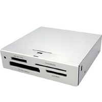 Картридер внутренний 3.5" 3Q Card Reade All-in-one, USB2.0, белый