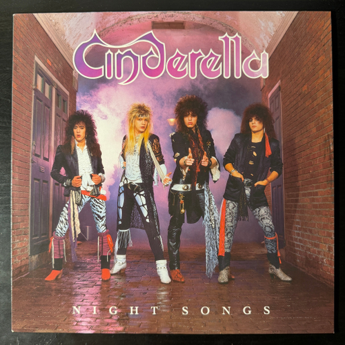 Cinderella ‎– Night Songs (Голландия 1986г.)