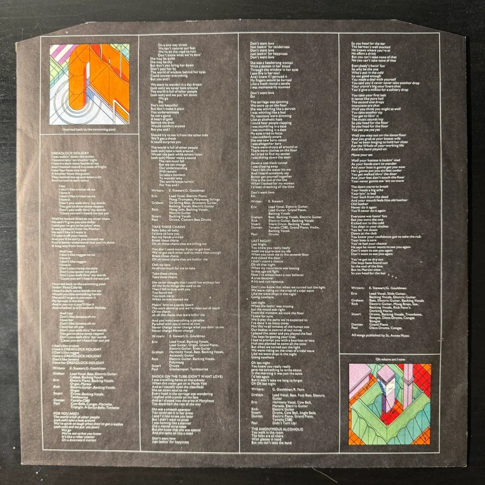 10cc ‎– Bloody Tourists (Скандинавия 1979г.)