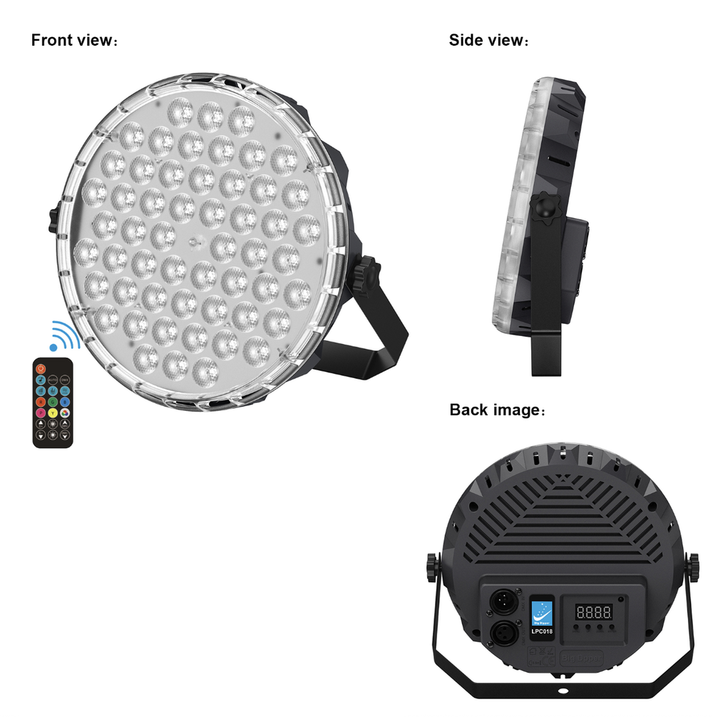Прожектор Slim Led par 54*1w (RGB), Big Dipper