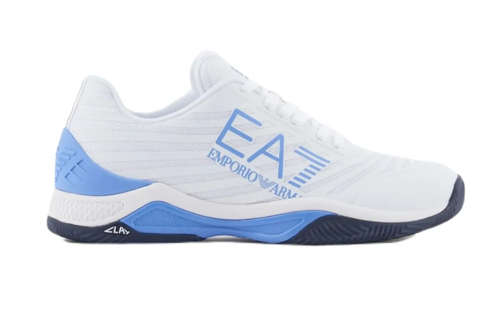 Теннисные кроссовки EA7 Unisex Woven Sneaker Clay