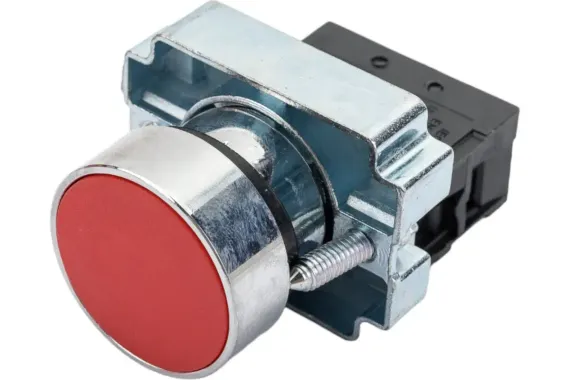 Кнопка Navigator NBI-B-08-R 22 красная 1з 38724