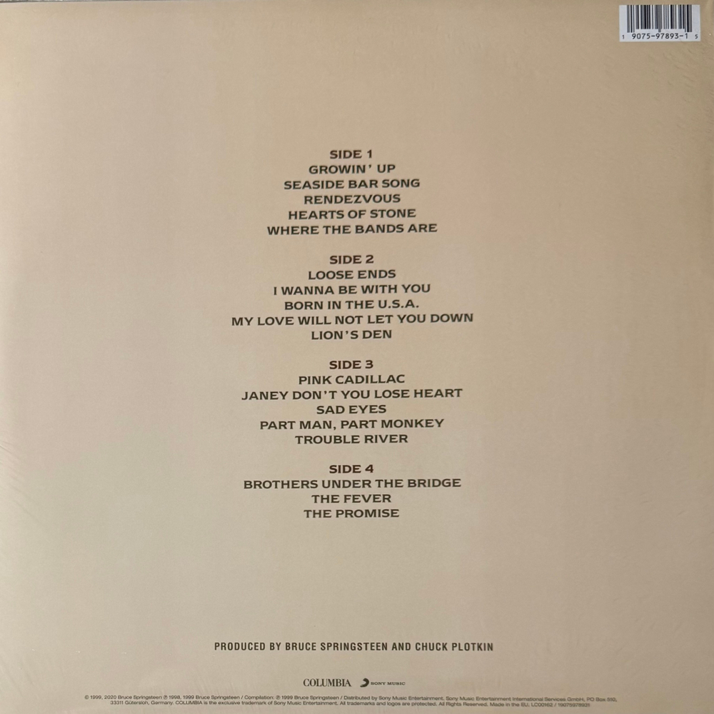 Bruce Springsteen ‎– 18 Tracks 2LP (Европа 2020г.)