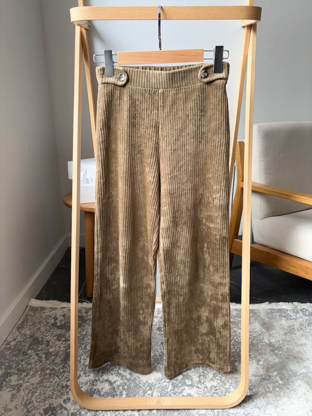 Вельветовые брюки Zara, 164