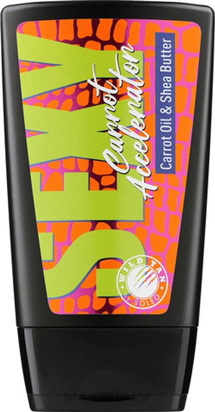 Wild Tan Sexy Carrot Accelerator Ускоритель загара с каротиновым маслом 125мл
