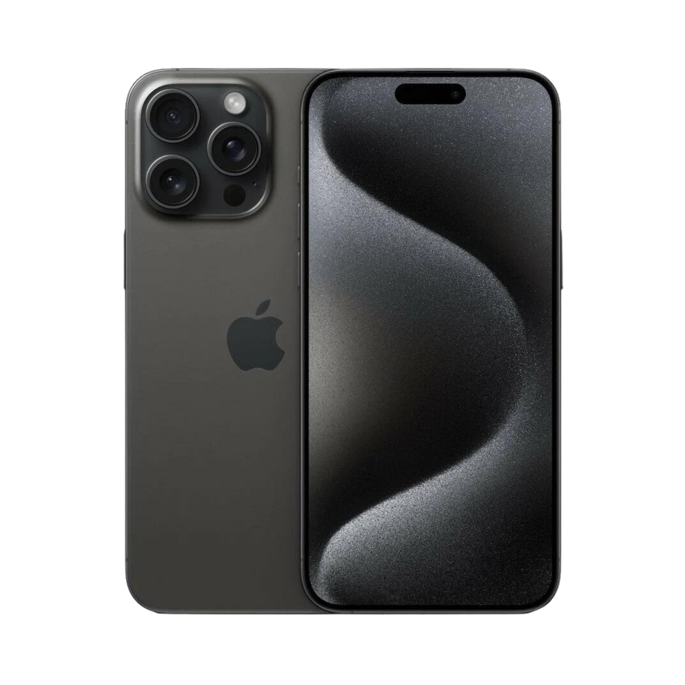 iPhone 15 Pro 256 ГБ, Dual: nano SIM + eSIM, чёрный титан